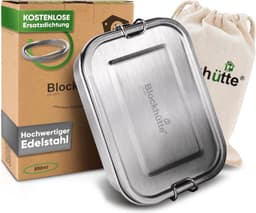 Blockhütte Blockhütte Edelstahl Brotdose 800 ml