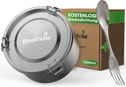 Blockhütte Blockhütte Lunchbox rund 1200 ml
