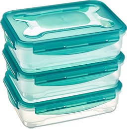 Amazon Basics Amazon Basics Gefrierbehälter 3×1,2 l