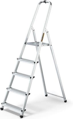 DRABEST DRABEST Alu-Trittleiter 5 Stufen