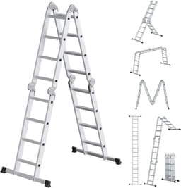 SONGMICS SONGMICS Mehrzweckleiter 16 Stufen