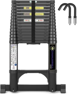 Chanjarhill Chanjarhill Alu Teleskopleiter 4,4 m Schwarz