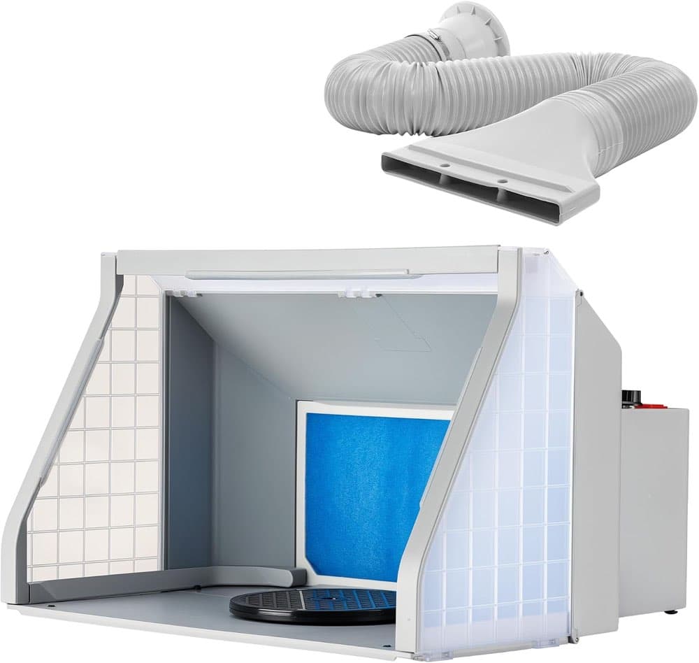 Wiltec Absauganlage 9 m³/min Dual-Fan mit Drehregler