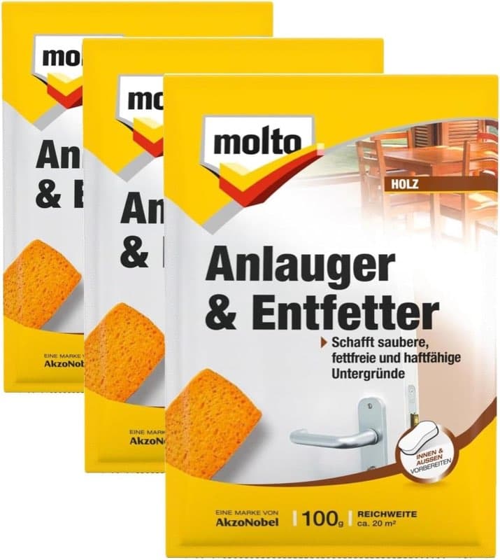Molto Anlauger und Entfetter 3×100 g