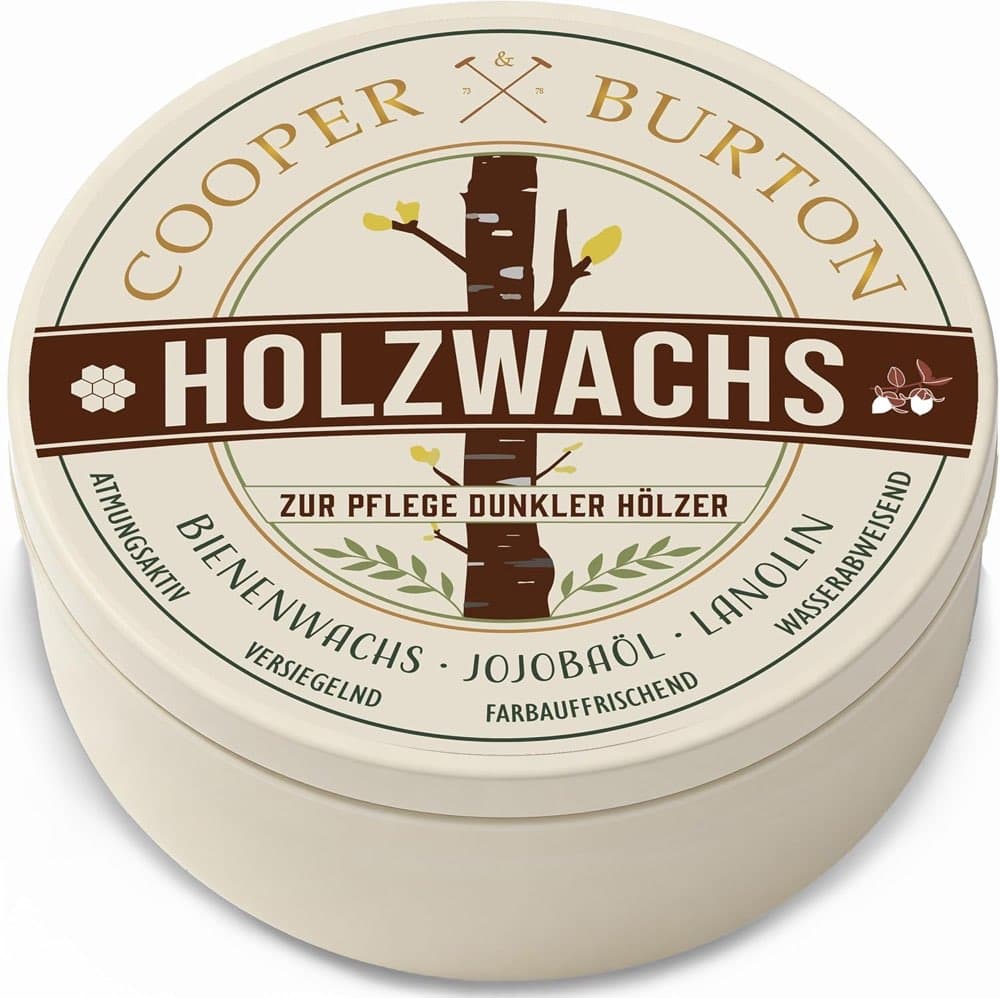 Cooper & Burton Holzwachs Dunkel 200 ml