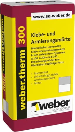 Weber Weber.Therm 300 Klebe- und Armierungsmörtel 30 kg grau