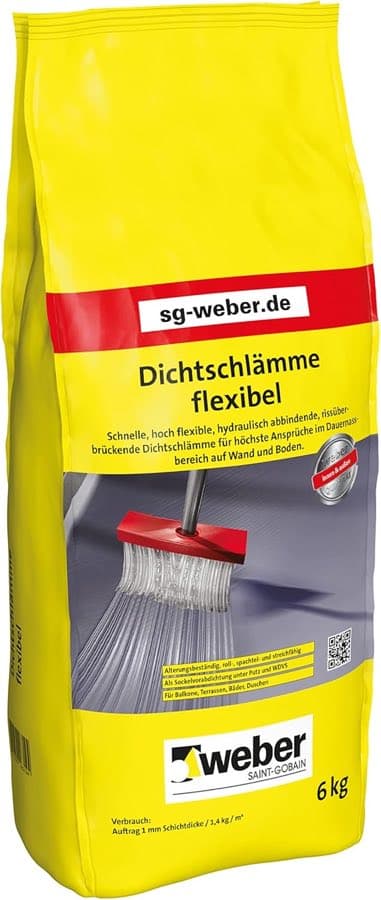 WEBER Dichtschlämme flexibel 6 kg