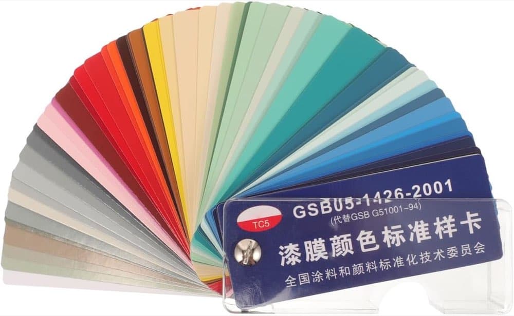 ifundom 83 Farben DIY-Farbfächer