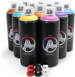 Double A Double A Grundfarben-Set 12×400 ml + Caps