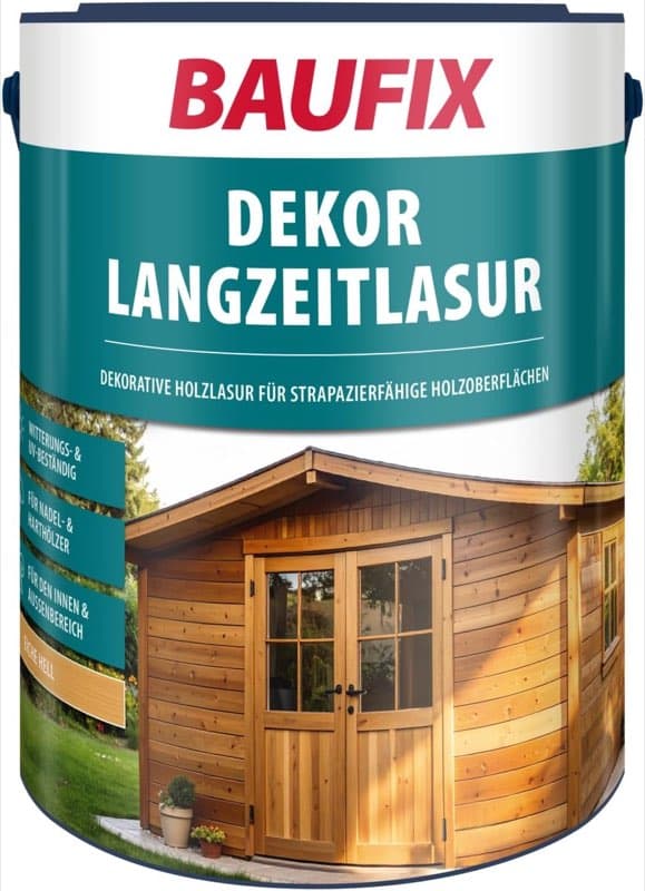 BAUFIX Dekor Langzeitlasur eiche hell 5 Liter