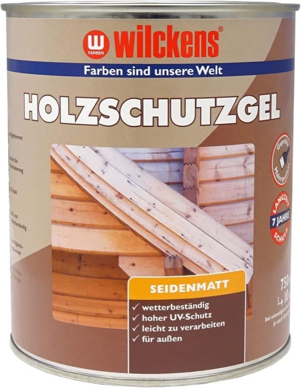 Wilckens Holzschutz-Gel Außen 750 ml Palisander
