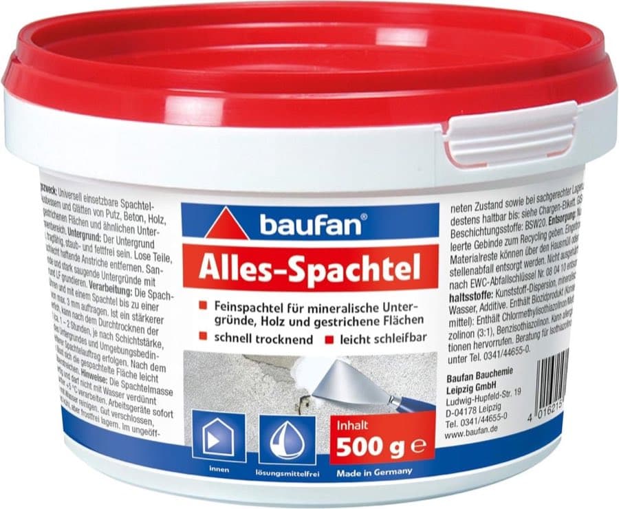 Baufan Allesspachtel 500 g