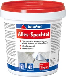 Baufan Baufan Alles-Spachtel Weiß 1 kg