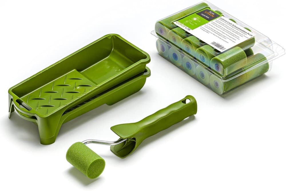 Colorus Lackierset 20× Schaumwalze 5 cm