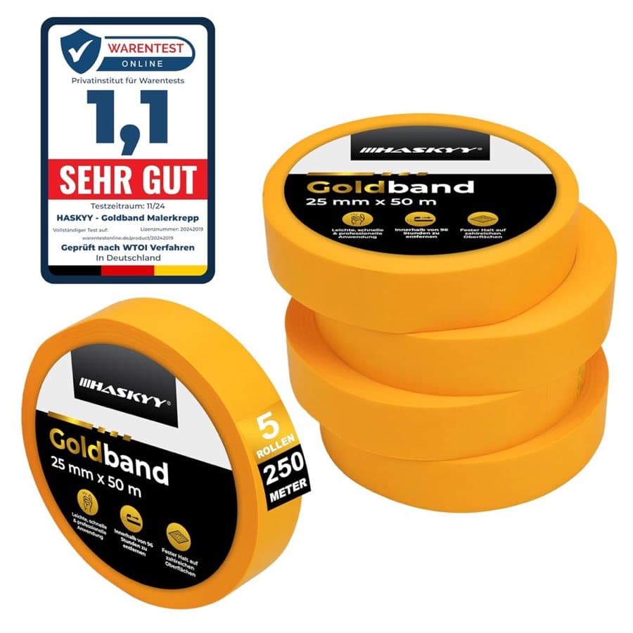 HASKYY Goldband 5×25 mm × 50 m