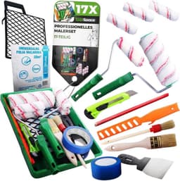 ToolSpace ToolSpace Malerset XXL 17-teilig mit Farbroller