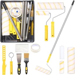 GEM GEM Farbroller-Set 20-teilig mit Teleskop 0,3–1,5 m