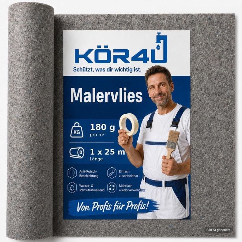 kör4u Malervlies 25 m 180 g
