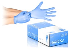 HANSKA HANSKA Nitril blau M (100)