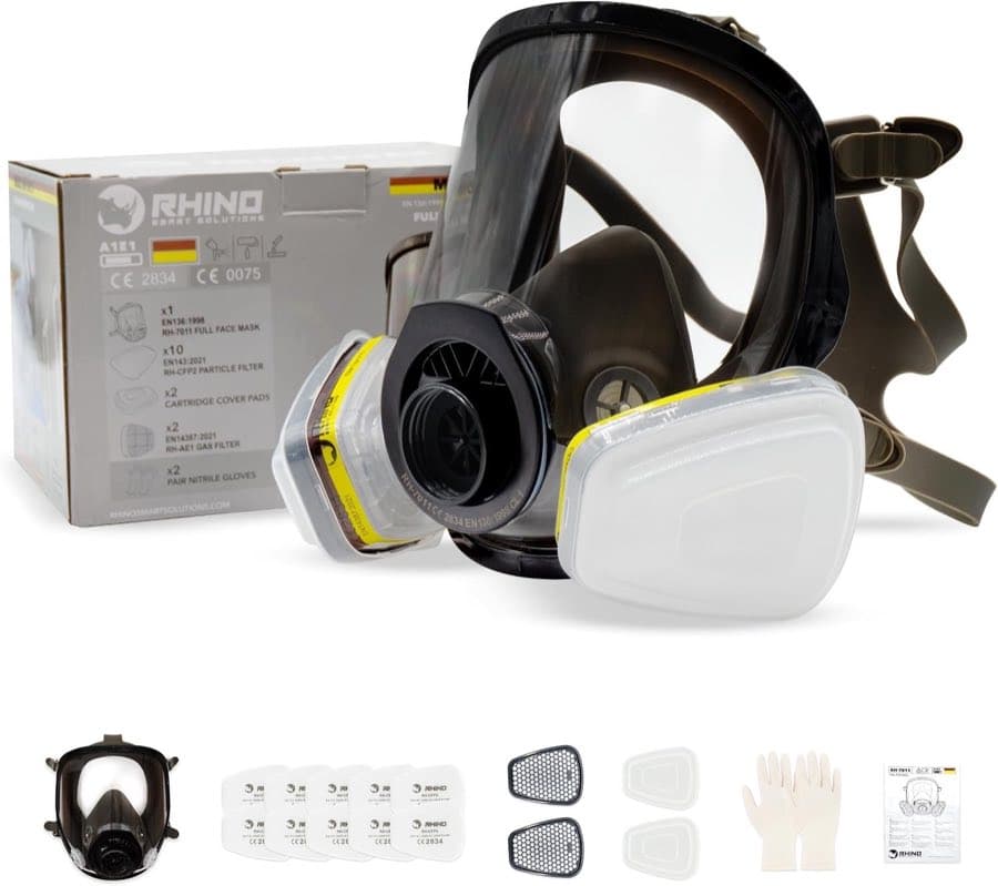 Testsieger Vollmaske: RH-7011 mit 10 Filtern