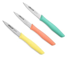 Arcos Nova Schälmesser-Set 3-teilig farbig