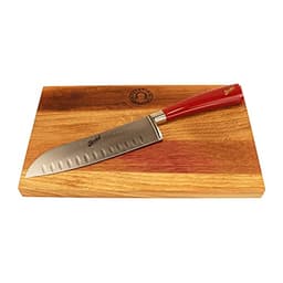 Berkel Berkel Santoku Elegance 18 cm + Eichenbrett