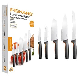 Fiskars-Messer – Fiskars Functional Form Küchenmesser-Set 5-teilig