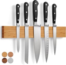 LARHN LARHN Magnetleiste Messer Bambus 40 cm