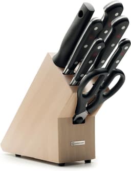 WÜSTHOF WÜSTHOF Classic Messerblock 7-teilig, Helle Buche