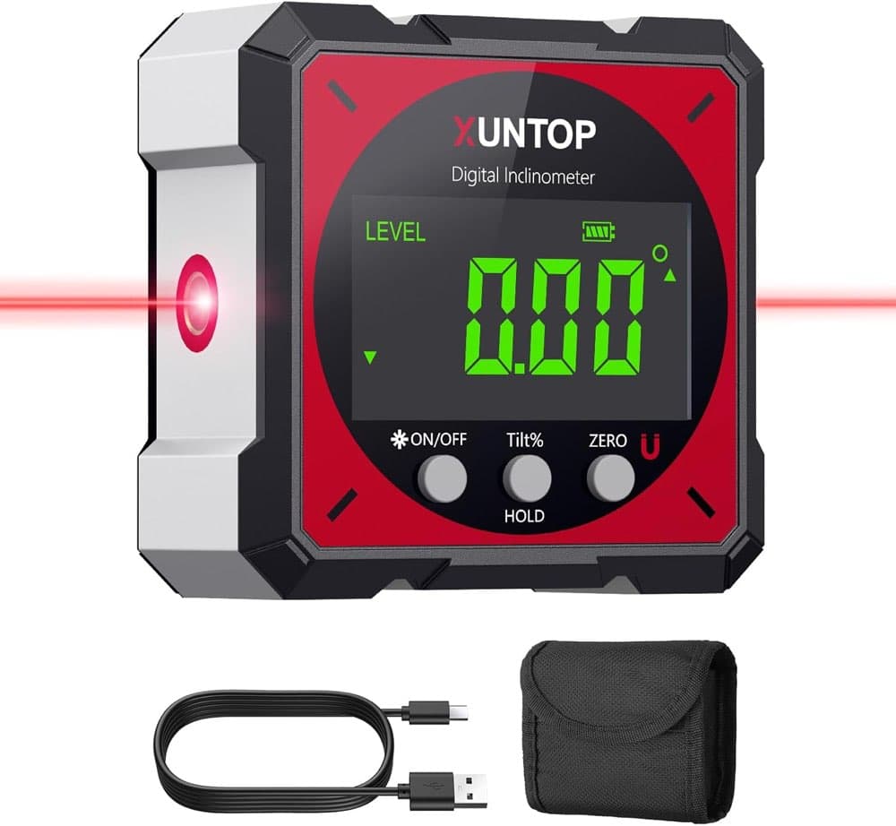 XUNTOP Laser-Nivellierbox (rot)