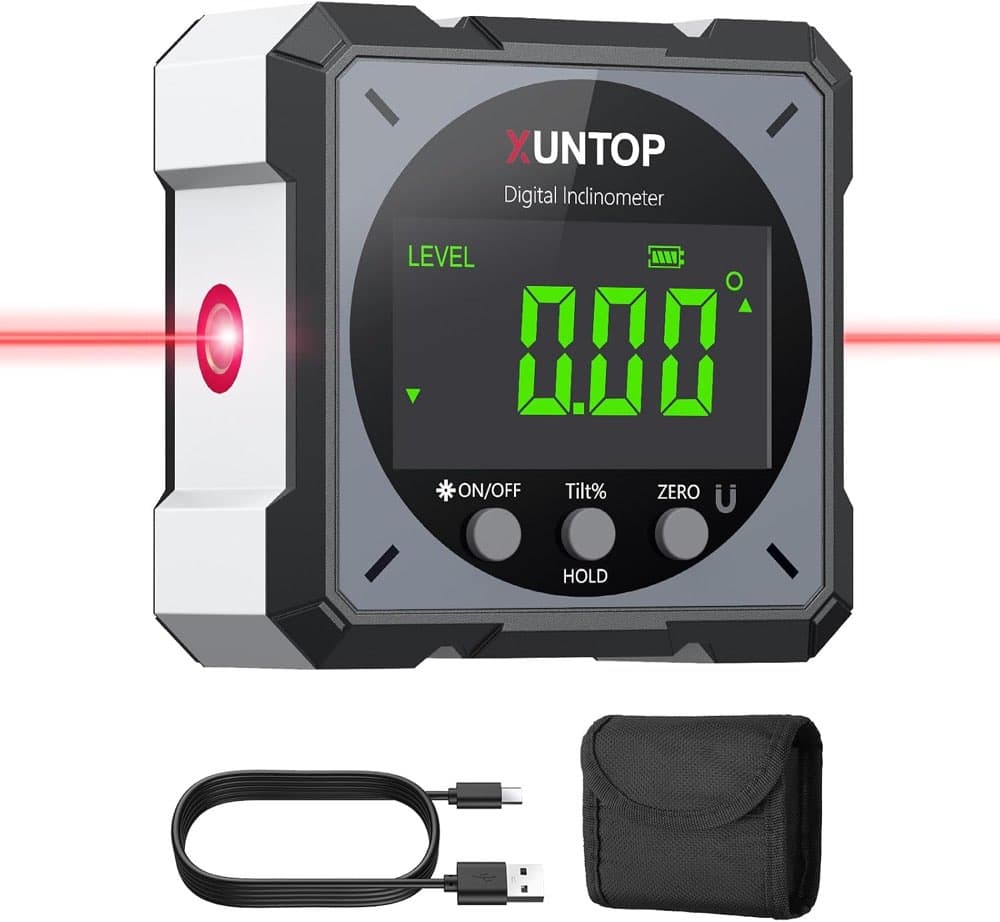 XUNTOP Laser-Nivellierbox (grau)