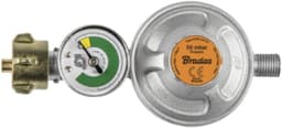 Bradas Gasdruckregler 50 mbar mit Manometer