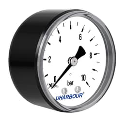 Uharbour Uharbour Manometer 0–10 bar Rückanschluss