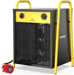 DAHTEC 15 kW Elektro-Heizlüfter (schwarz)