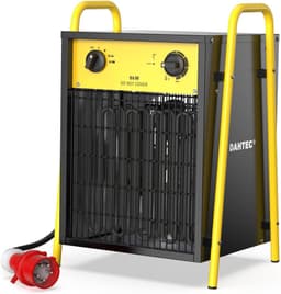DAHTEC DAHTEC Heizlüfter 9 kW (Schwarz)