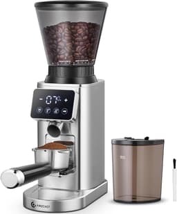 AMZCHEF AMZCHEF Kaffeemühle 48 Mahlgrade Kegel