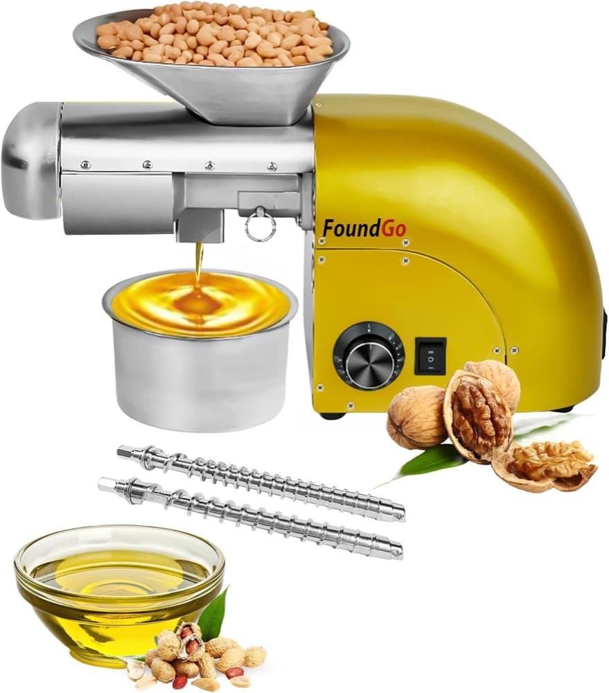 Testsieger Ölpresse: FoundGo 1800W Golden