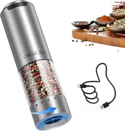 CIRCLE JOY CIRCLE JOY Elektrische Pfeffermühle USB-C 95 ml