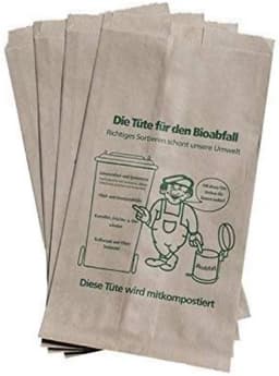 PGV PGV Kraftpapier-Biobeutel 9,5 L (100 Stück)