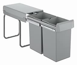 Einbau-Abfalleimer – Testsieger GROHE Blue Mülltrennsystem 2×15 L