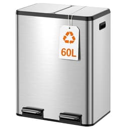 YEAUPE PRO YEAUPE PRO Mülleimer Küche 60 L (2×30 L)