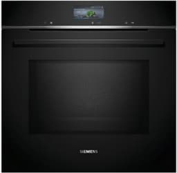 Backofen mit Mikrowelle – Testsieger Siemens iQ700 Smarte Einbau-Backofen 60 x 60 cm Schwarz Edelstahl HM776GKB1