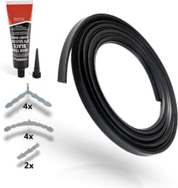BRODI BRODI Universal Backofendichtung 2,5 m mit Winkel, Kleber und Anleitung
