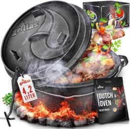 grillas Dutch Oven 4,2 l ohne Füße