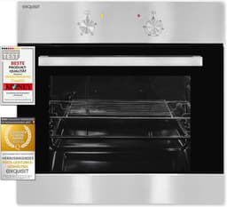Exquisit-Backofen – Testsieger Exquisit Einbaubackofen EBE 555-1.1, 62 L