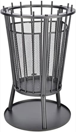 Unbekannt Feuerkorb Metall Ø40 × 61 cm