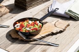 Riess Gourmet Pfanne 24 cm Schwarzemaille