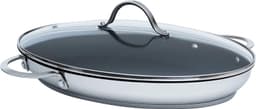 Kelomat Kelomat Fischpfanne 38×26 cm mit Deckel