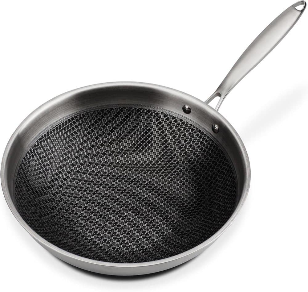 Asia-Wok 32 cm mit Glasdeckel