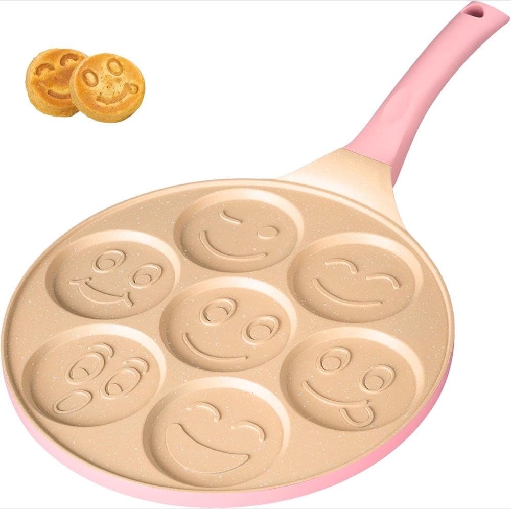 Erreke Pfannkuchenpfanne 7 Gesichter Ø26 cm